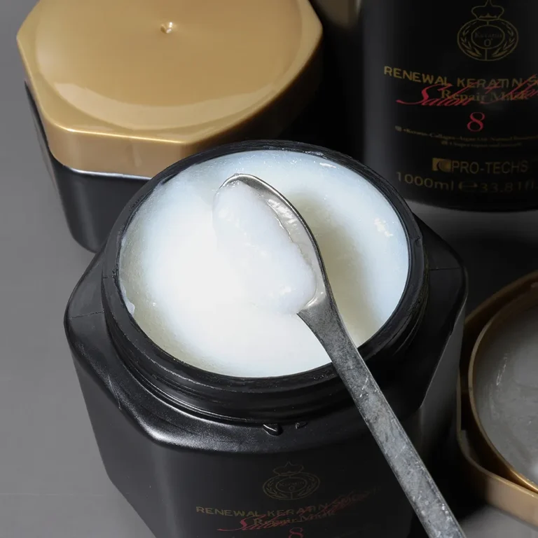 Renewal Keratin Smooth Repair Mask No.8 texture