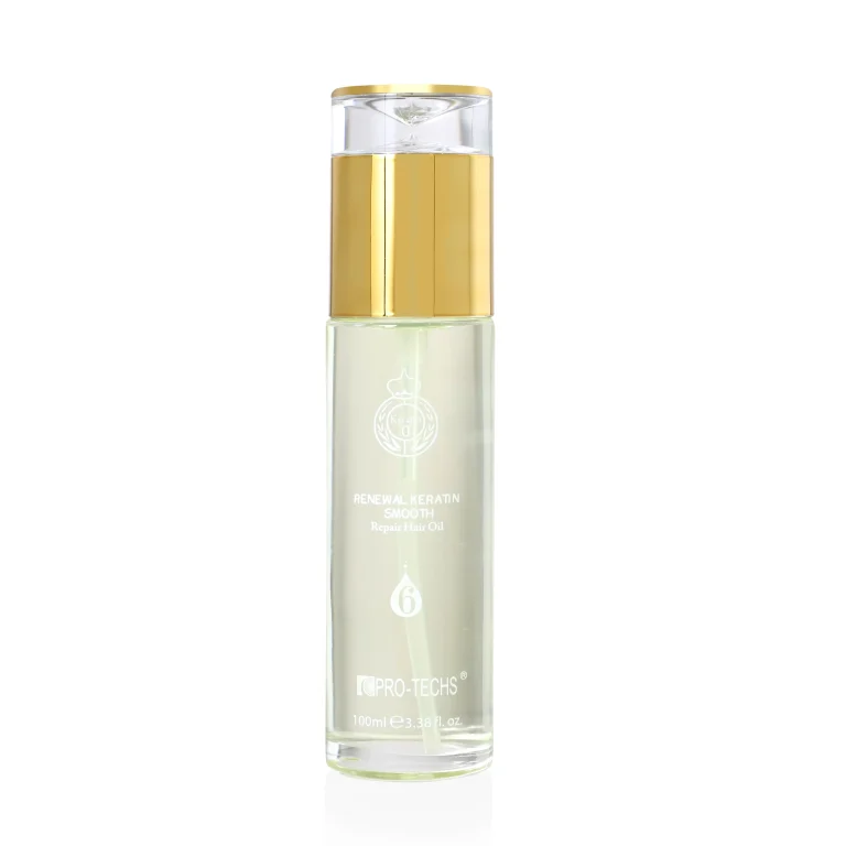 PRO-TECHS Renewal Keratin Smooth Repair Hair Oil No.6, 100 ml capacity.