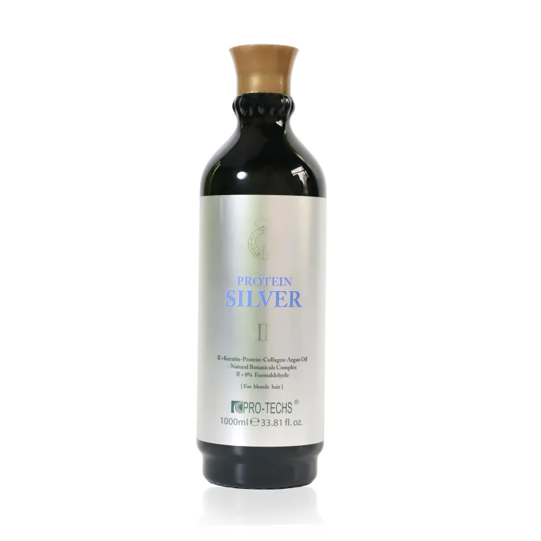 PRO-TECHS Keratin Protein Silver 2.5, 1000 ml capacity.