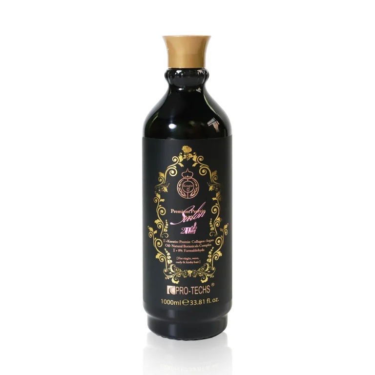 PRO-TECHS Keratin Premium Protein Max 2.1, 1000 ml capacity.